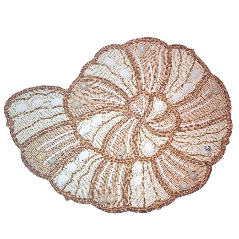 Kit 4 Jogos Americanos Impermeável Beleza Do Mar Da Charlô