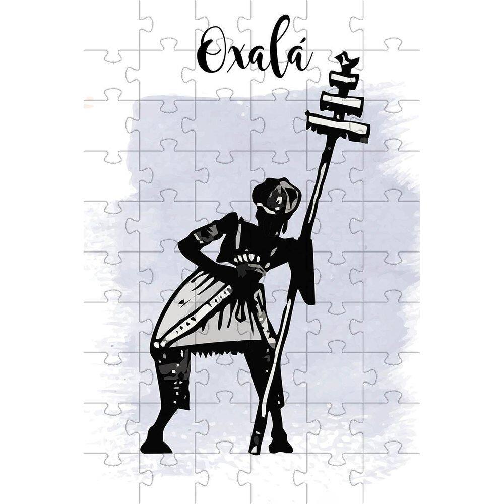 Quebra-Cabeças Cognitivo Orixás Oxalá De 60 Peças