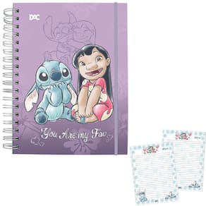 Caderno Smart Colegial Stitch 80 Folhas - 5376 - Dac