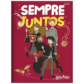 Caderno Brochurão 96Fls Harry Potter Sempre Juntos Jandaia