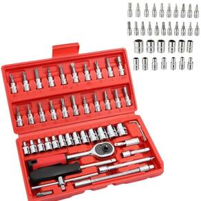 Kit De Ferramentas Para Oficina E Casa Acompanha Maleta