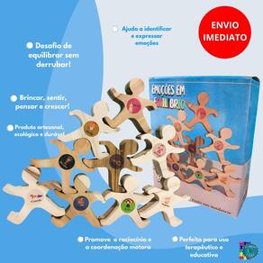 Jogo Atividade 11 Equilibristas Das Emoções Para Crianças