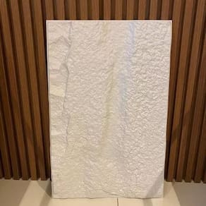 Placa Painel Pedra Leve Revestimento Parede 3D 75Cm X 48Cm
