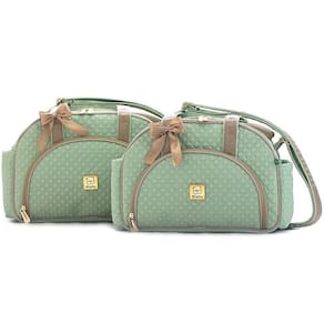 Kit Bolsas Maternidade Bebe Enxoval - M, P E Trocador