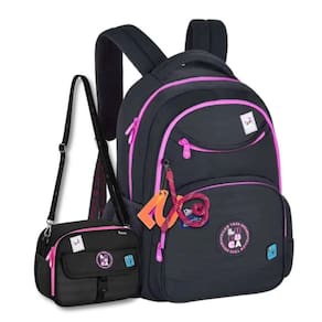 Mochila Luluca Com Lancheira Kit Escolar Feminino Juvenil