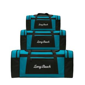 Kit 3 Bolsas Sacolas De Viagem Esportiva Tamanhos Verde Água