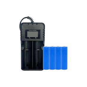 4 Baterias Microfone Kdr200 + Carregador Duplo Led
