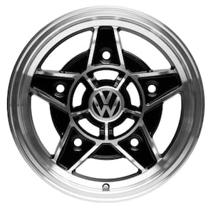 2 Unidades Roda Fusca Castelinho Aro 15 Tala 6 Furação 5X205
