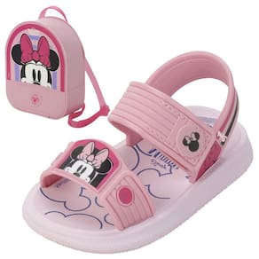Sandalia Infantil Menina Conforto Disney Minnie