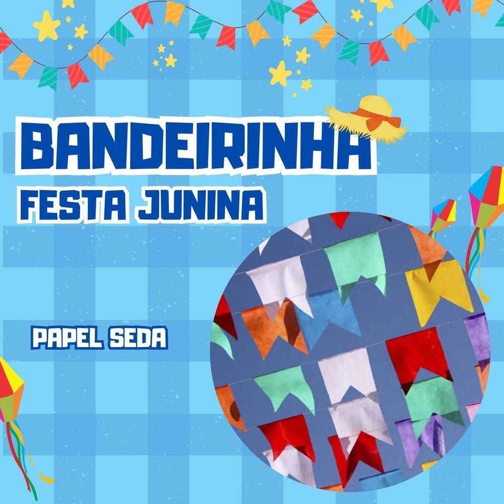 500 Metros Bandeirolas Juninas Cordão Decorativo Especiais