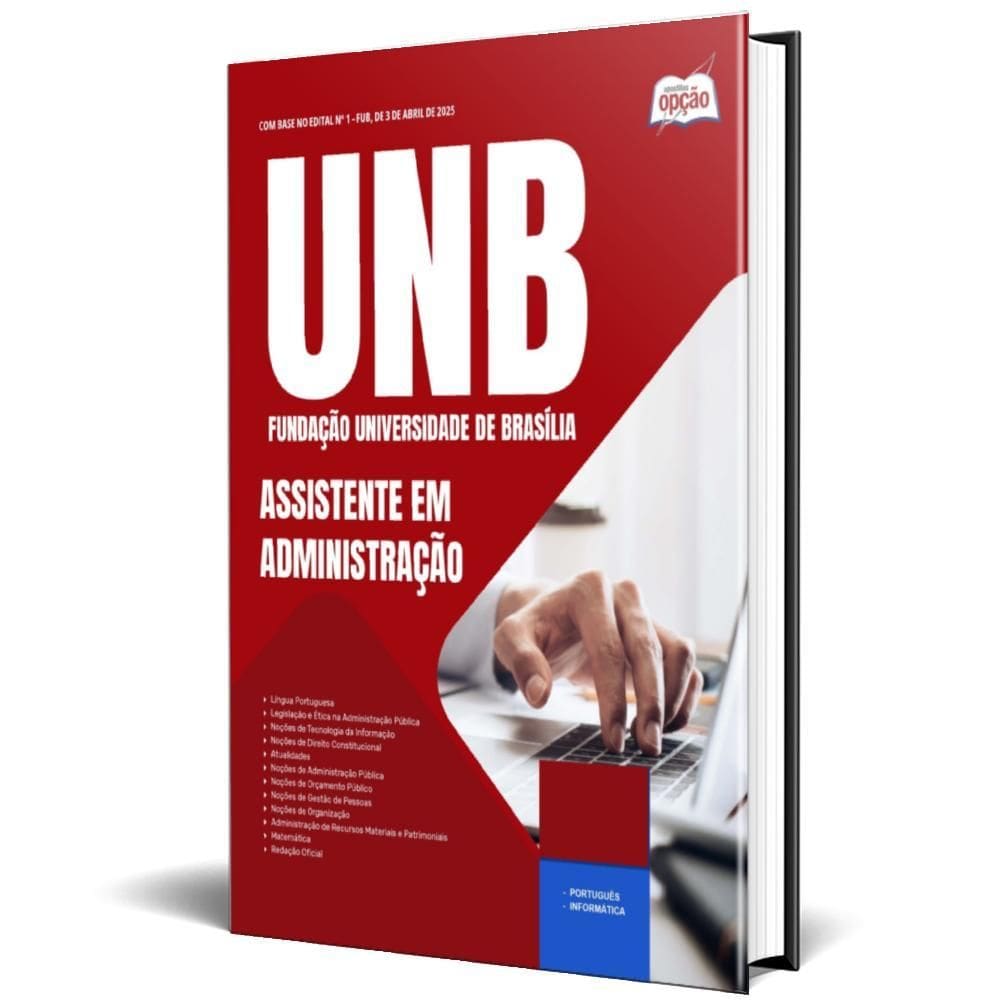 Apostila Unb 2025 - Assistente Em Administração