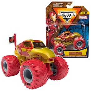 Carrinho Monster Jam Veiculo Do Homem De Ferro 4835 Sunny