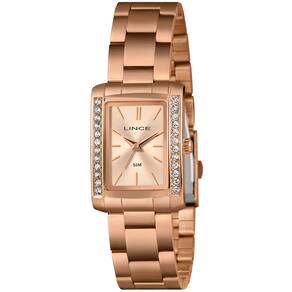 Relógio LINCE feminino analógico retangular LQR4827L26 R1RX