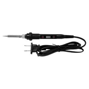 Ferro De Solda Elétrico Temperatura Ajustável Preto 80W 127V