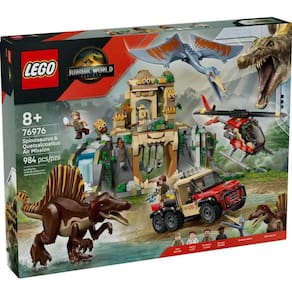 Jurassic World Spinosaurus E Quetzalcoatlus Lego 76976