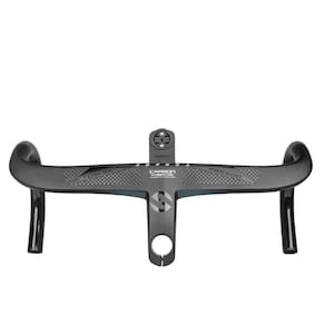 Guidão Ergonomic Integrado Full Carbono Toseek Pro 420X110Mm
