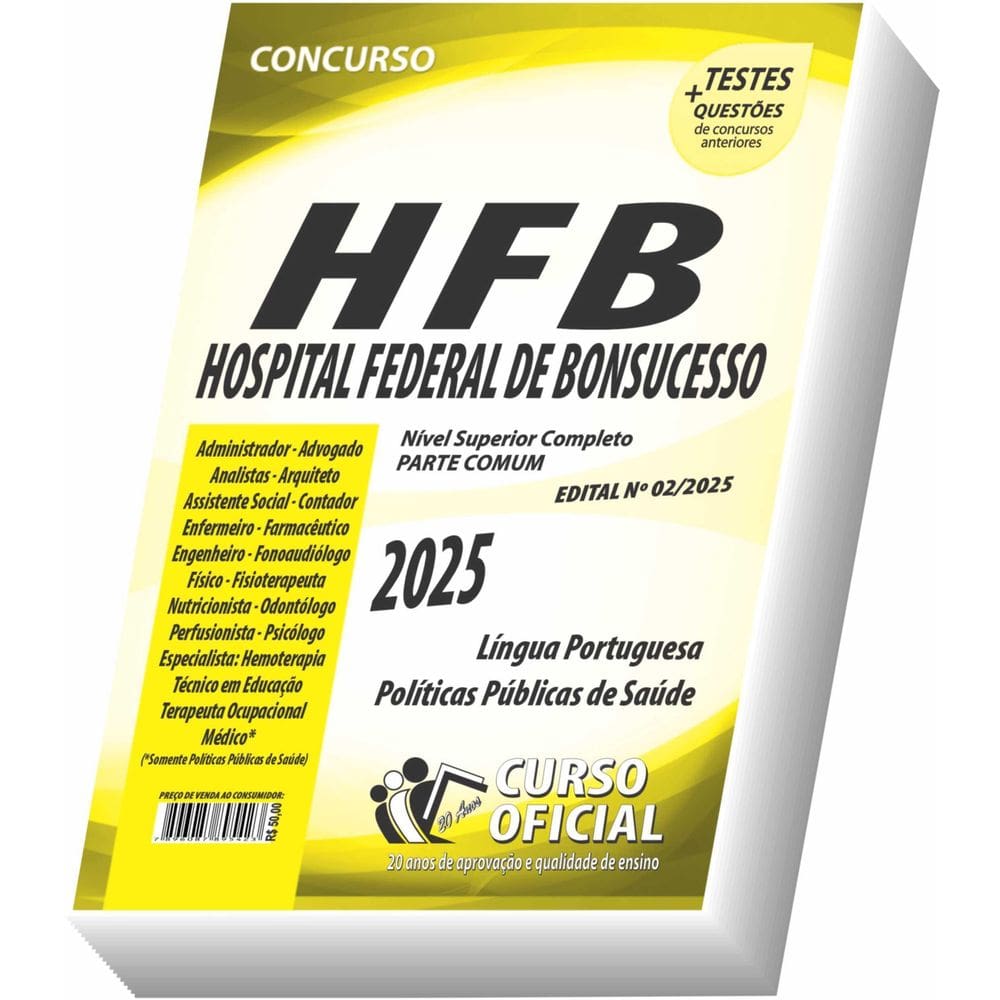 Apostila Gch Hospital Federal De Bonsucesso Nível Superior