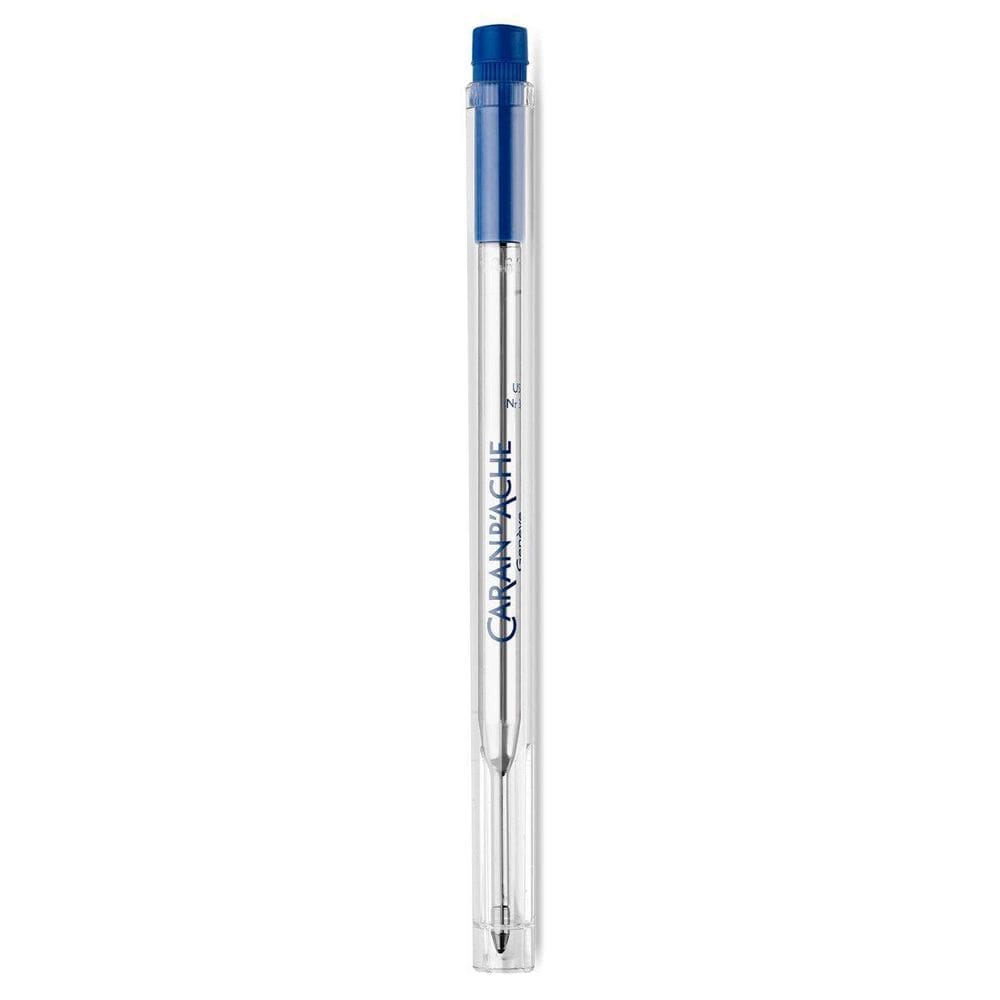Carga Caneta Esferografica Carand`Ache Goliath Grossa Blue