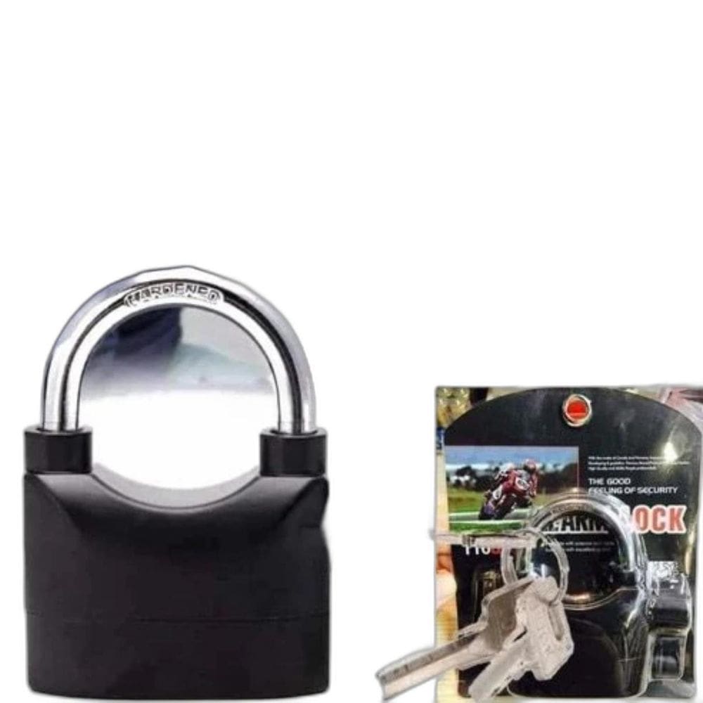 Cadeado Com Alarme Para Proteção Extra Da Sua Moto