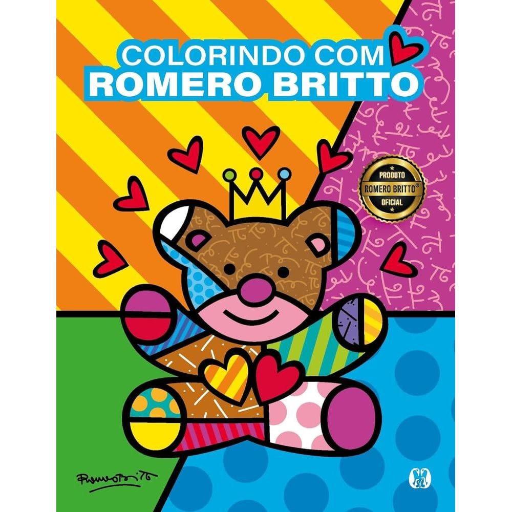 Colorindo com Romero Britto