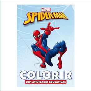 Livro - Marvel Colorir Atividades Educativas - Spiderman