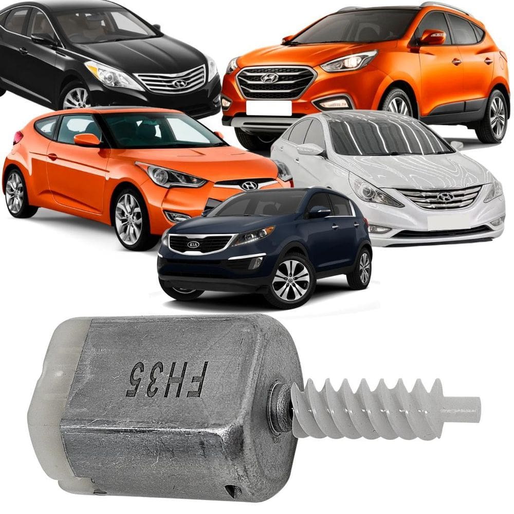 Motor Fechadura Trava Elétrica Hyundai Ix35 Veloster Azera