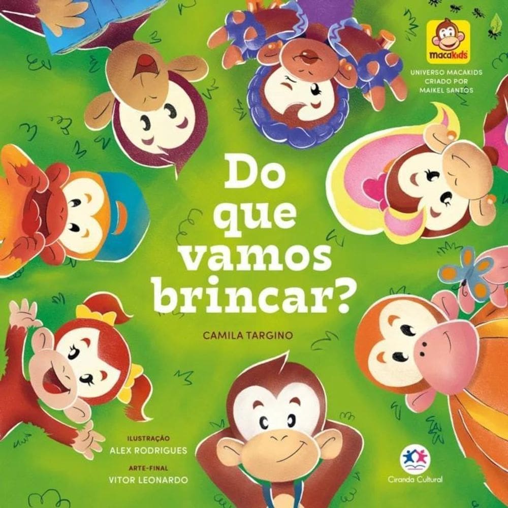 Livro Literatura Infantil - Macakids: Do Que Vamos Brincar