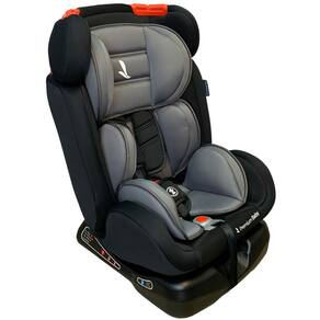 Cadeirinha Para Auto Premium Baby Comfort Grow 0 A 36kg Ajustável Regulável Preto Cinza Cadeira Passeio para Carro Assento Booster Bebê Infantil