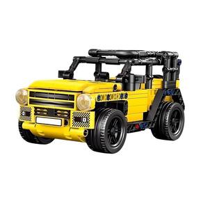 Carro Jipe Off-Road Blocos De Montar 478 Peças Com Pull Back