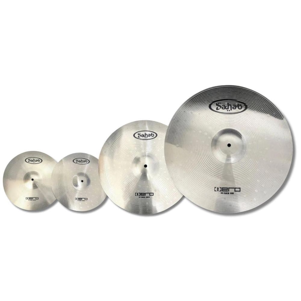 Kit Pratos Hero Par Chimbal 14 + Crash 16 + Ride 20