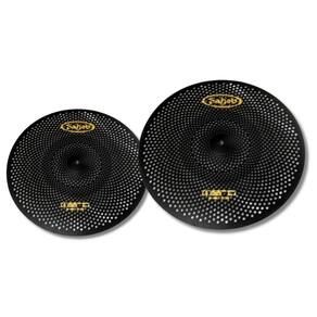 Kit Pratos Hero Mute Preto Ataque Crash 16 + Ataque Crash 18