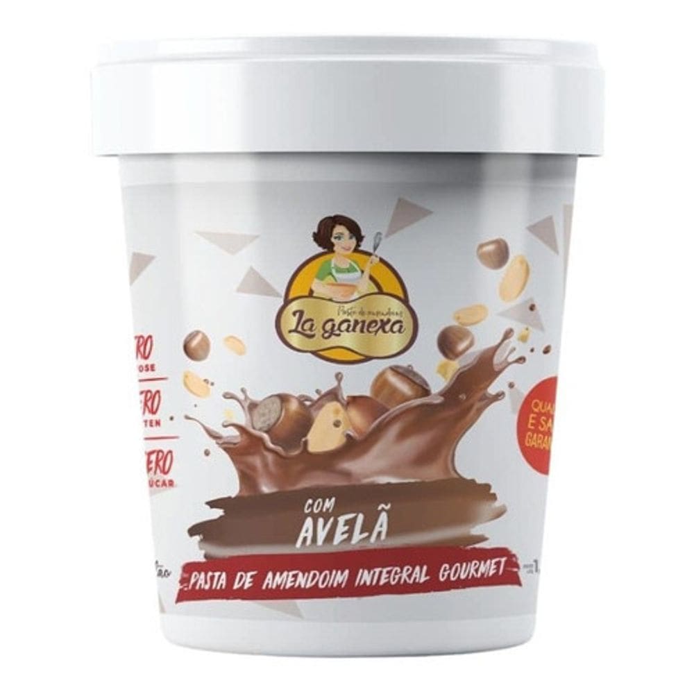 Pasta de Amendoim Integral (1000g) La Ganexa