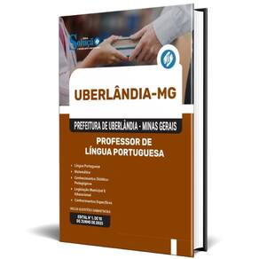 Apostila Prefeitura Uberlândia Mg 2025 Professor Língua