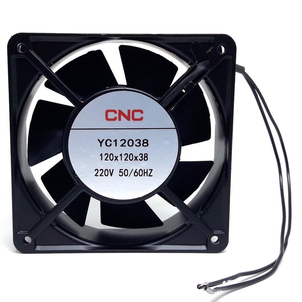 Cooler 120x120x38mm com Rolamento YC12038-5 CNC - 220v - 22W - Rpm