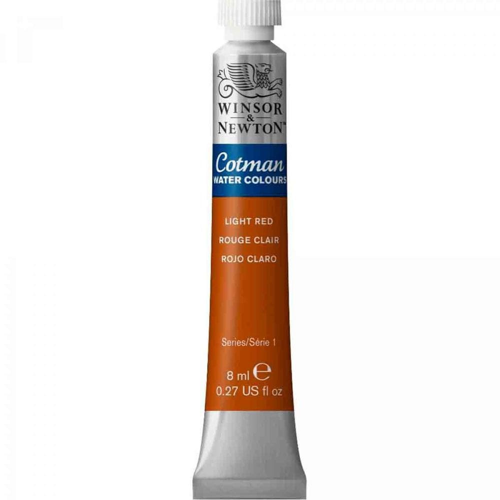 Aquarela Cotman W&N Tubo 362 Light Red 8Ml