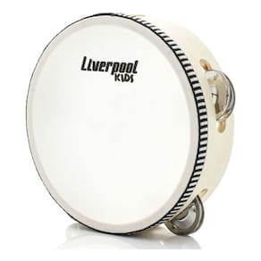 PANDEIRO INFANTIL LIVERPOOL 6" PELE ANIMAL 559