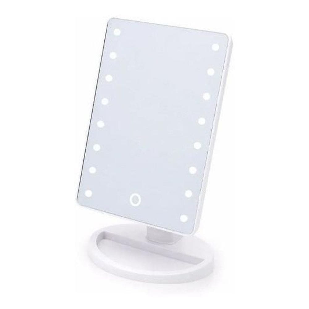 Espelho Maquiagem 16 Leds Anti-Embaçante Camarim Portatil