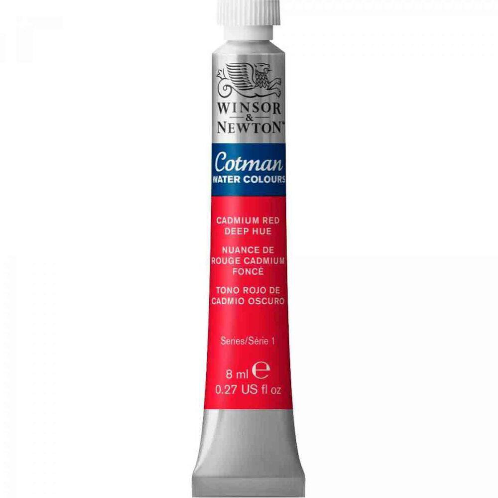 Aquarela Cotman W&N Tubo 098 Cadmium Red Deep Hue 8Ml