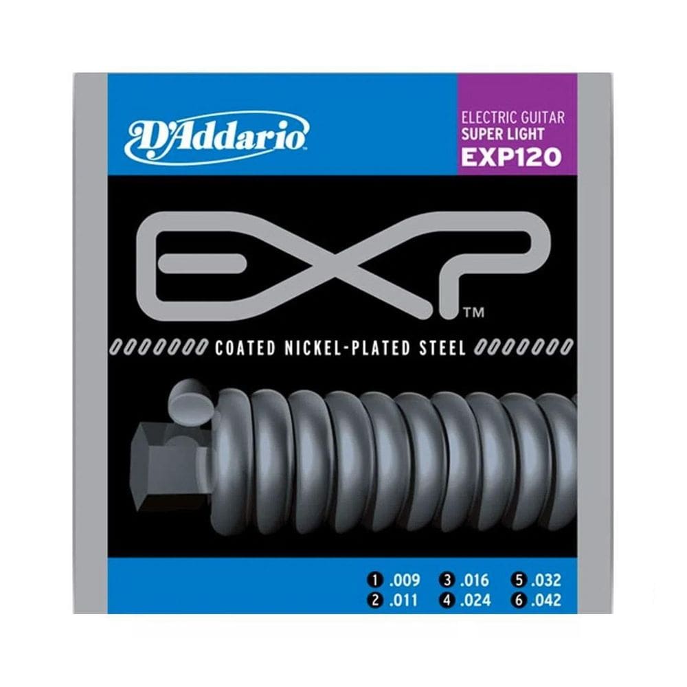 Kit 3 Und. Enc. Para Guitarra D`Addario Exp120 009 S. Light