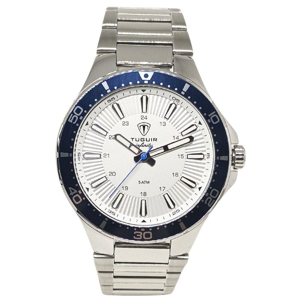 Relógio Masculino Aço Tuguir Analógico 23-2238 Prata E