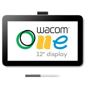 Display Interativo Wacom One 12" Pen, Tela Full HD IPS, 16.7 Milhões de Cores, Preto, DTC121