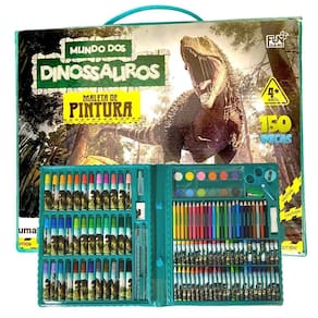 Estojo Pintura Lapis Giz Canetinha Tinta Tesoura Barato +