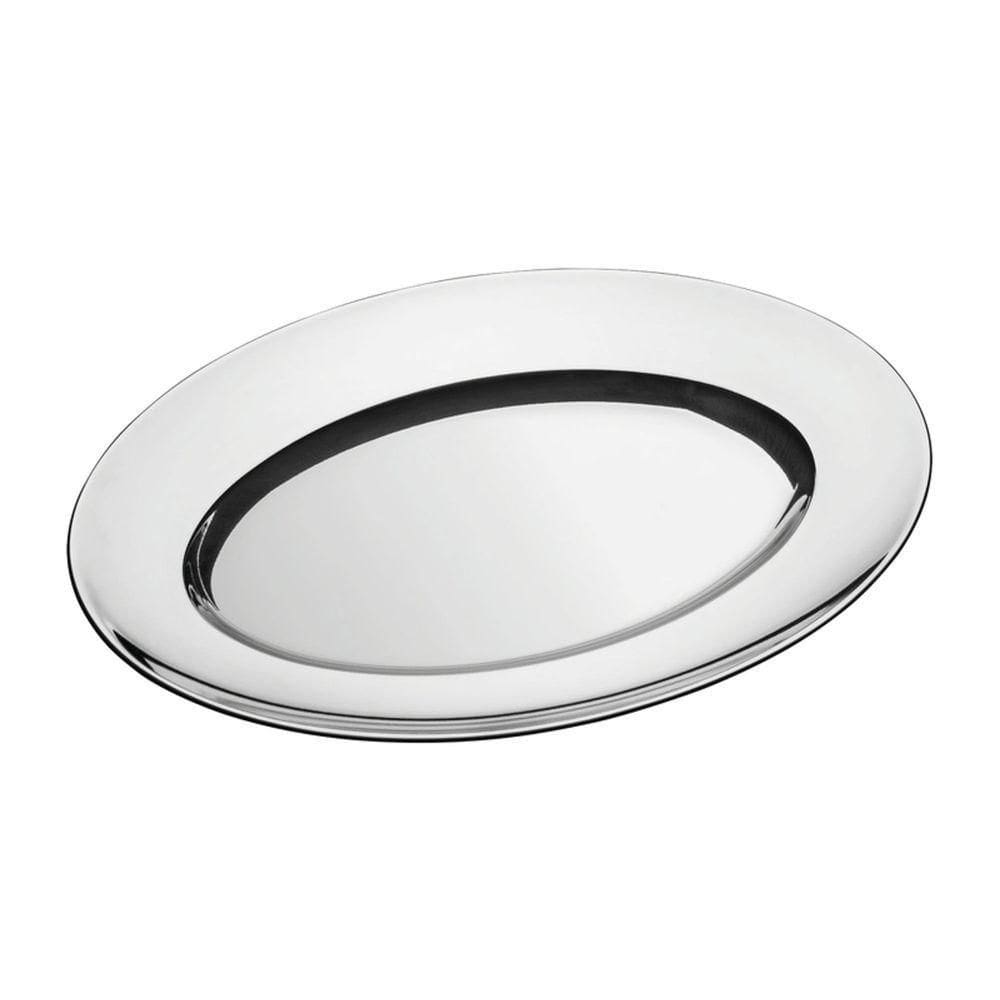 Travessa Rasa Tramontina Buena Em Aço Inox 40x28 Cm Tramontina