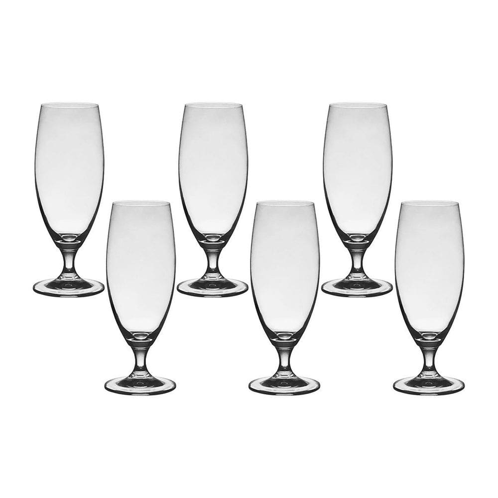 Taça De Cristal Bohemia Para Cerveja 380 Ml Forum 6 Peças