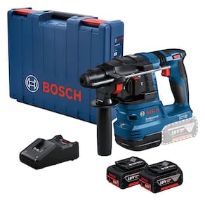 Martelete Bosch Rompedor Gbh 185-Li 18V Brushless 2 Baterias