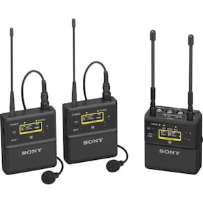 Sistema Microfone Sony Uwp-D27 Para Câmera De 2 Pessoas