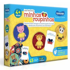 Jogo Educativo Minhas Roupinhas 3277 - Toyster