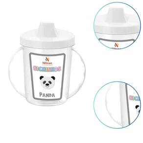 Copo Infantil Com Alça 320Ml Resistente Seguro E Divertido