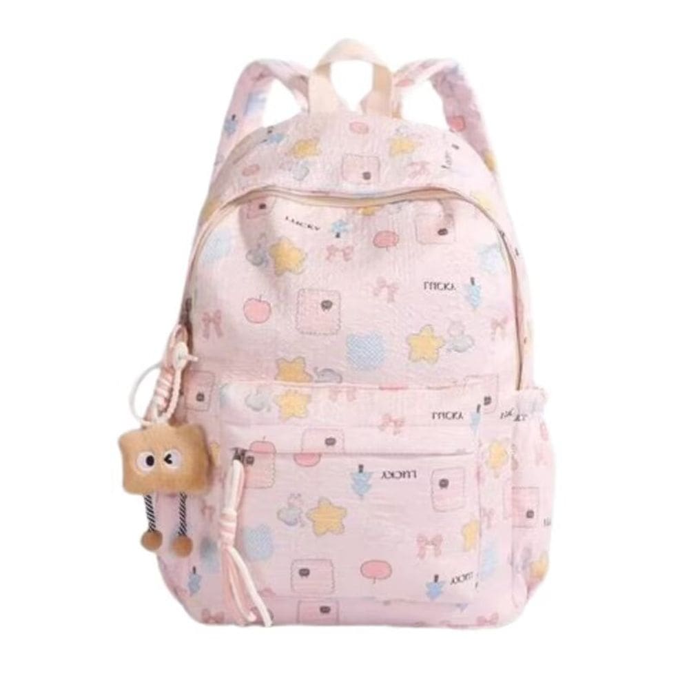 Mochila SANMU Lightweight Velvet Ins Style Cute Cartoon