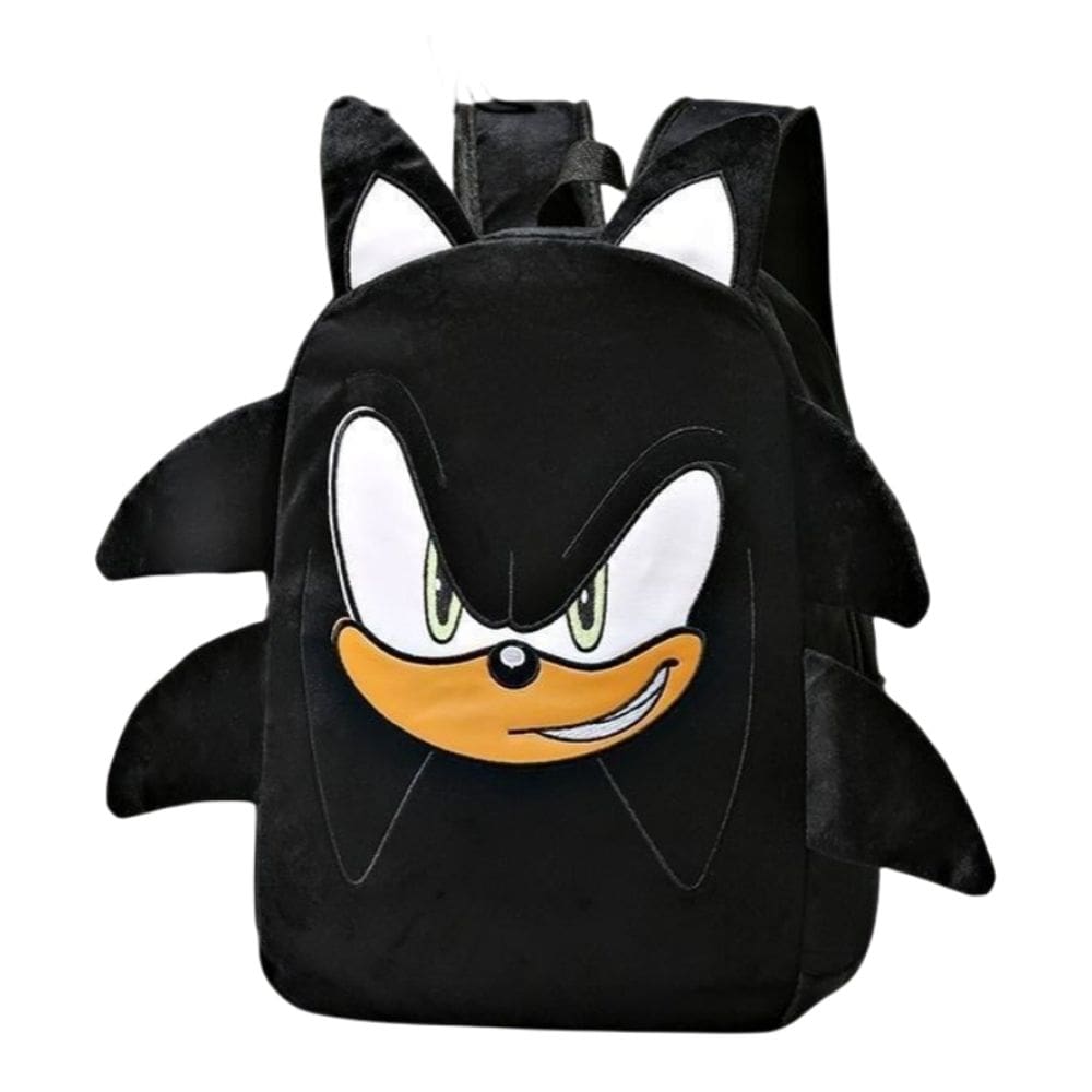 Mochila SANMU Creative Cartoon Super Sonic de grande capacidade